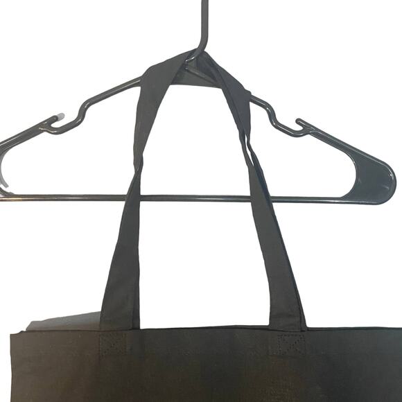 Live Love Woof Black & Red Dog Lovers 12X12 Tote Bag Women - Picture 3 of 4